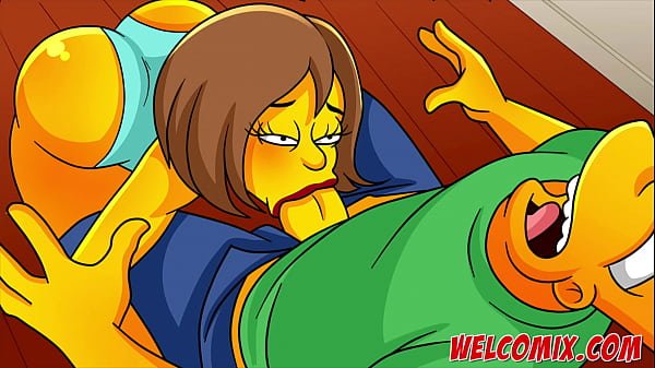 Sialan ibu mertua yang seksi! Simpsons, porno Simpsons