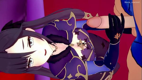 Mona (genshin) ingin melakukan pekerjaan tangan di ranjang hotel cinta (hentai)